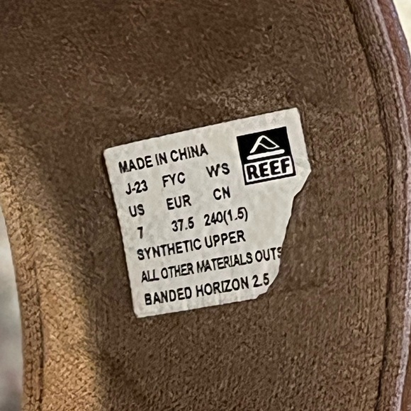 Reef Banded Horizon 2.5 Sandal Women Sz 7 EU 37.5 - Picture 10 of 10